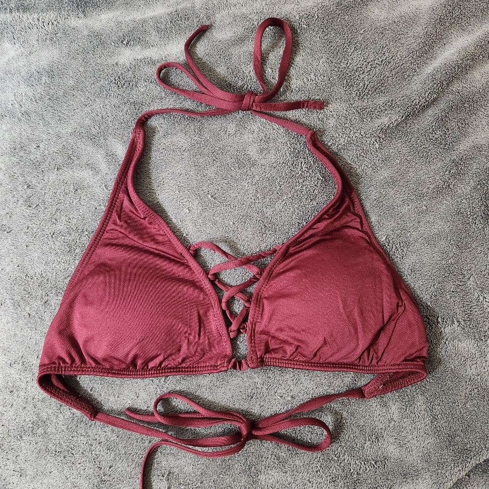Crisscross Swim Top
